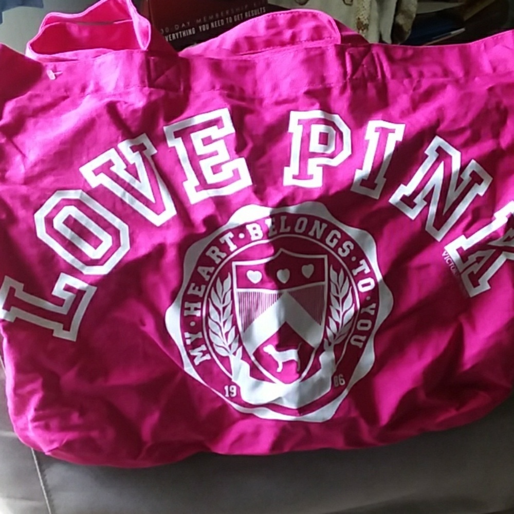 Victoria secret pink tote